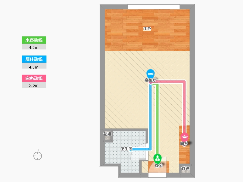 浙江省-杭州市-空港新天地-35.89-户型库-动静线