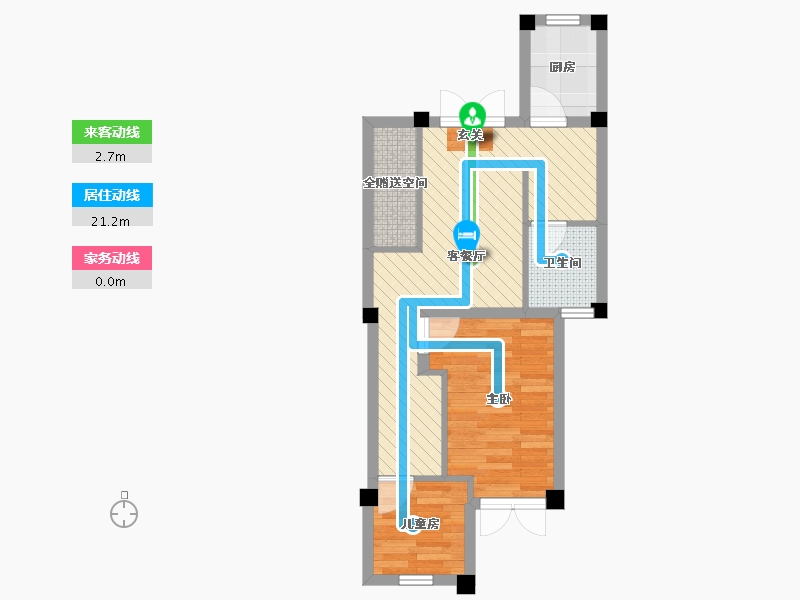 四川省-成都市-青城神韵-45.57-户型库-动静线