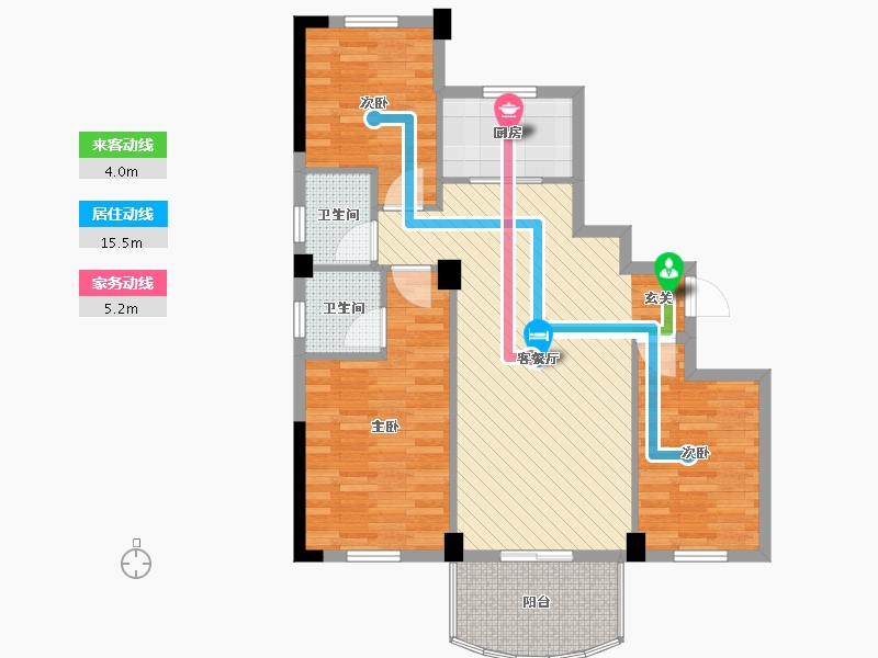 江西省-赣州市-红都国际城-84.41-户型库-动静线