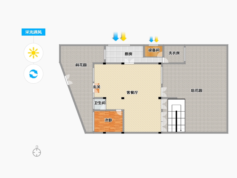 四川省-成都市-芙蓉青城-309.66-户型库-采光通风