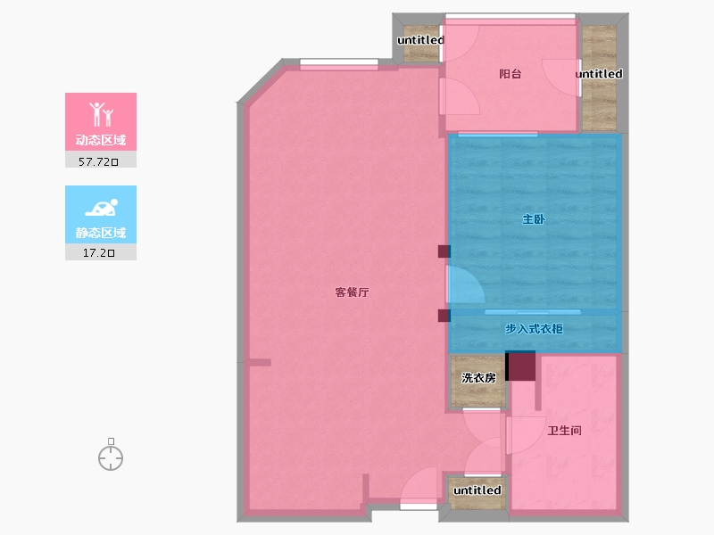 California-Orange-Park Viridian-73.55-户型库-动静分区