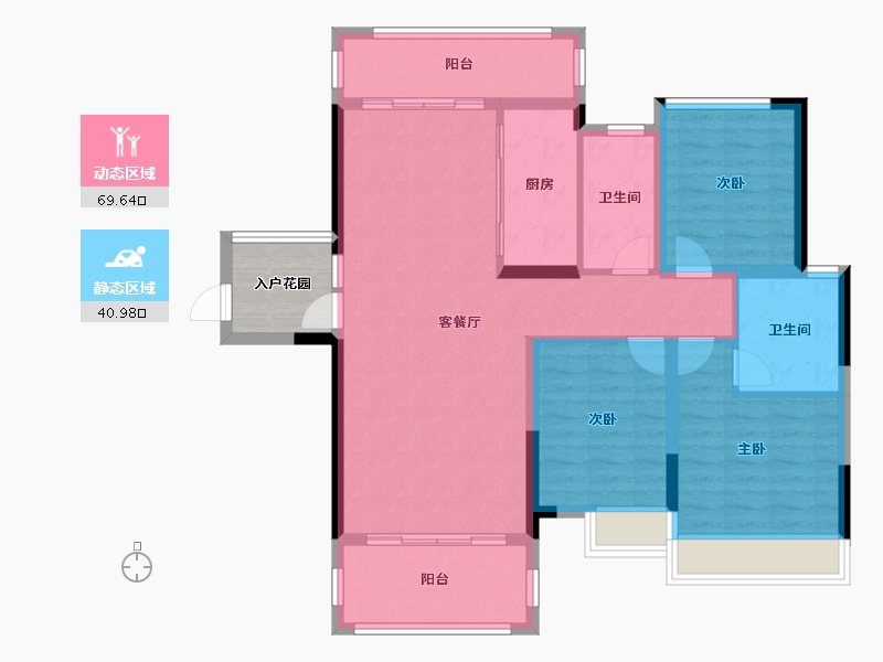 广西壮族自治区-桂林市-恒泰柏利郡-103.88-户型库-动静分区