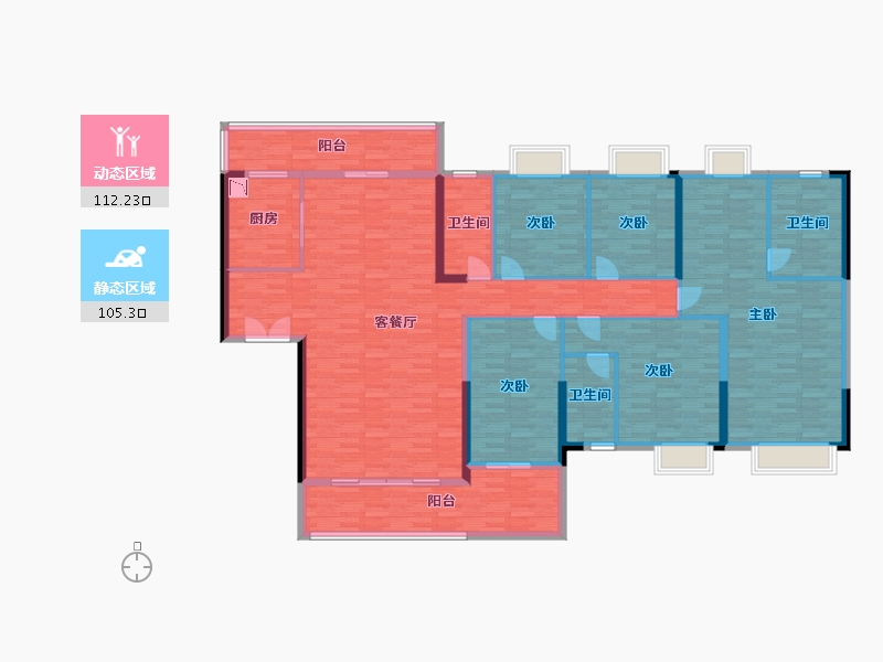 广东省-清远市-广英花园-198.48-户型库-动静分区