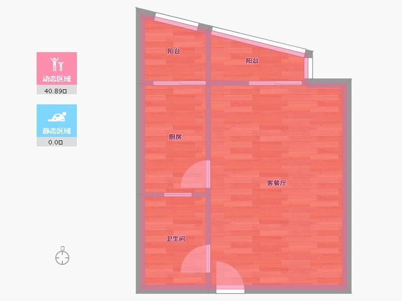 陕西省-西安市-枫韵蓝湾-36.95-户型库-动静分区