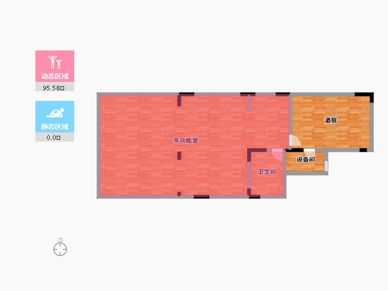 陕西省-西安市-西西安小镇-113.25-户型库-动静分区