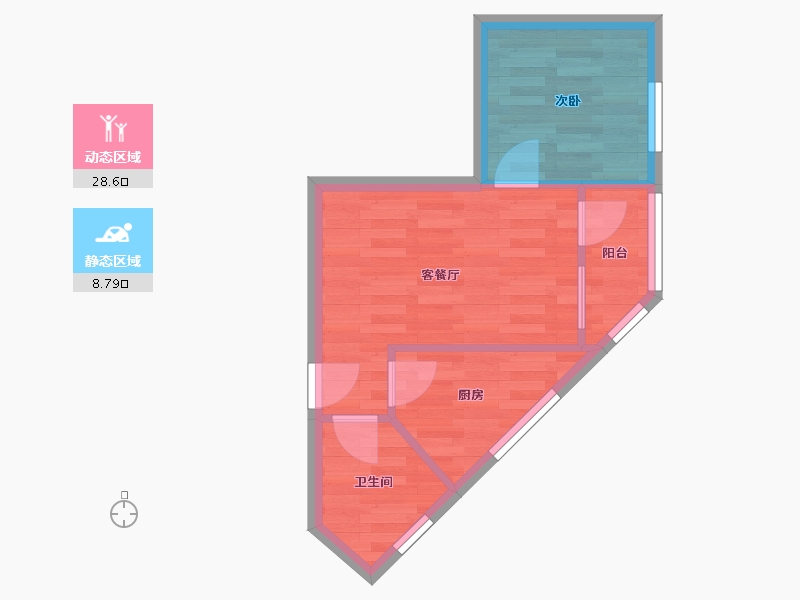 广东省-广州市-云东小区-33.09-户型库-动静分区