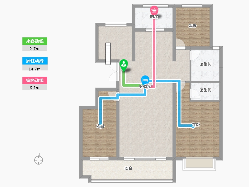 山东省-临沂市-汇金湾-120.15-户型库-动静线