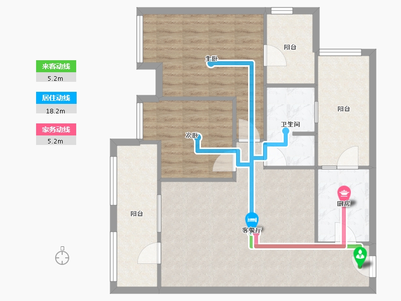 四川省-成都市-名著司南-82.06-户型库-动静线