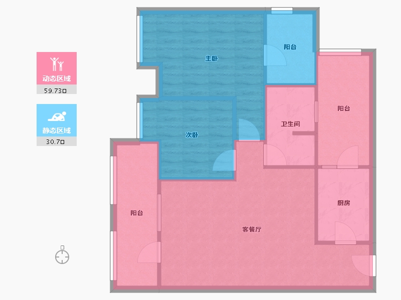 四川省-成都市-名著司南-82.06-户型库-动静分区