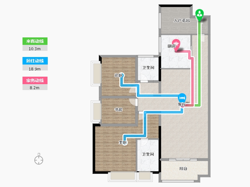 广东省-广州市-中国铁建海语熙岸-150.12-户型库-动静线