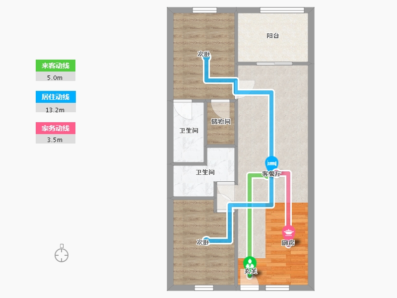 Florida-Pasco-The Villas at Hunters Ridge-63.07-户型库-动静线