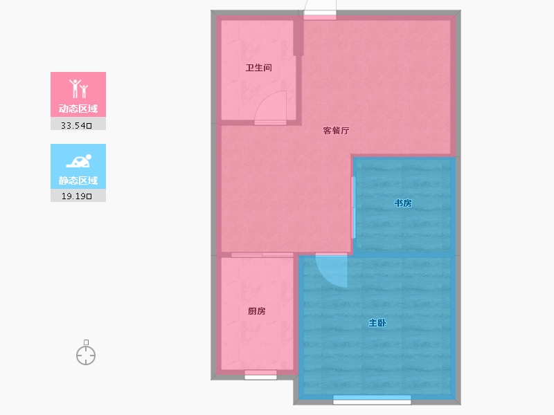 辽宁省-沈阳市-汇置尚都-47.41-户型库-动静分区