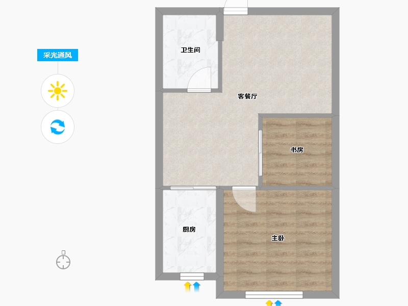 辽宁省-沈阳市-汇置尚都-47.41-户型库-采光通风