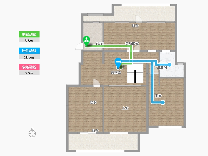 江苏省-连云港市-吾悦和府-176.40-户型库-动静线