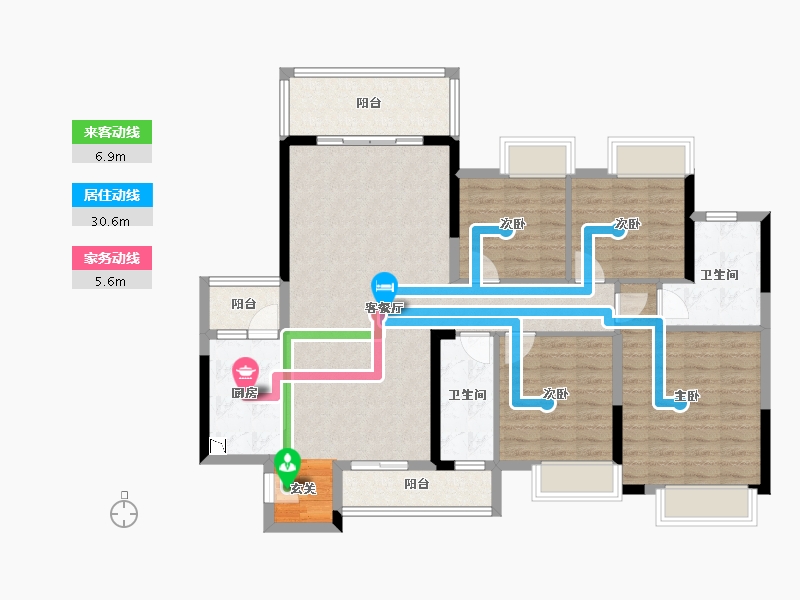 广东省-清远市-广英花园-114.51-户型库-动静线