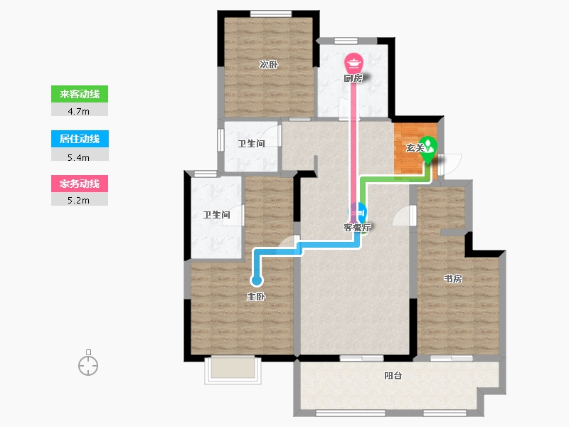 江苏省-镇江市-悦隽-112.00-户型库-动静线