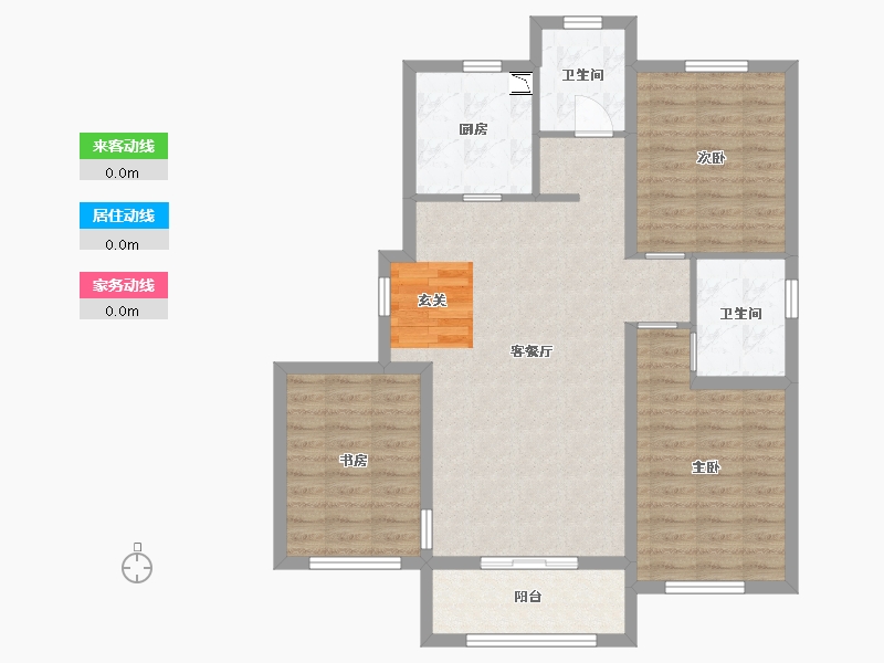 山东省-威海市-国信・壹品南山-91.15-户型库-动静线