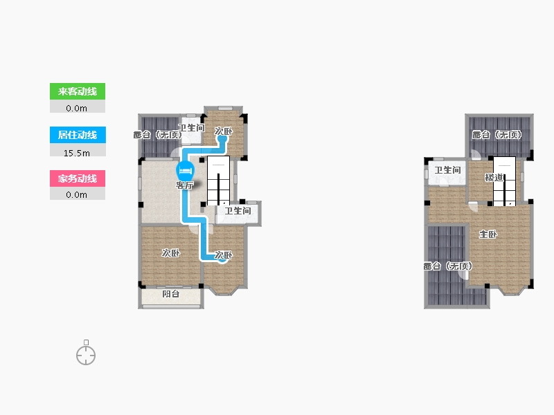 广西壮族自治区-南宁市-御珑府-216.09-户型库-动静线