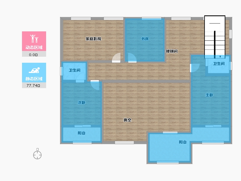 四川省-资阳市-大佛-160.49-户型库-动静分区