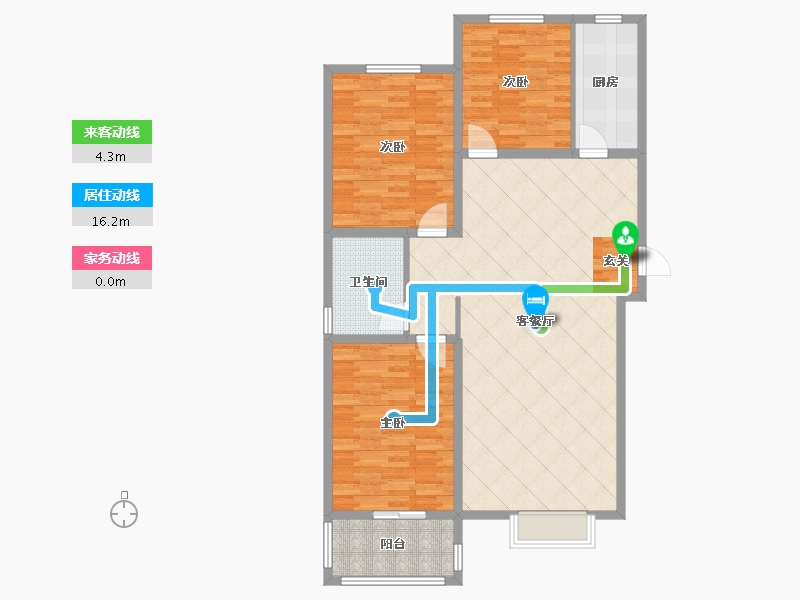 河北省-保定市-惠友万悦城-118.00-户型库-动静线