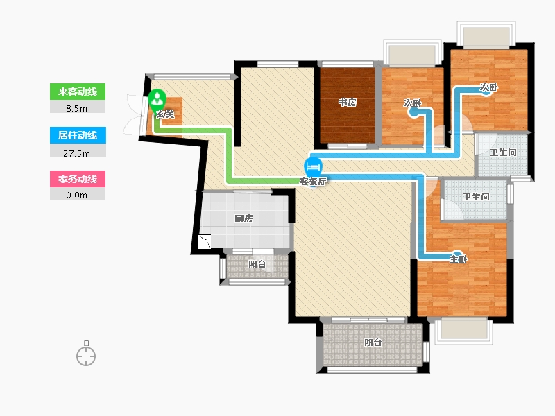 广东省-惠州市-龙光城-119.58-户型库-动静线