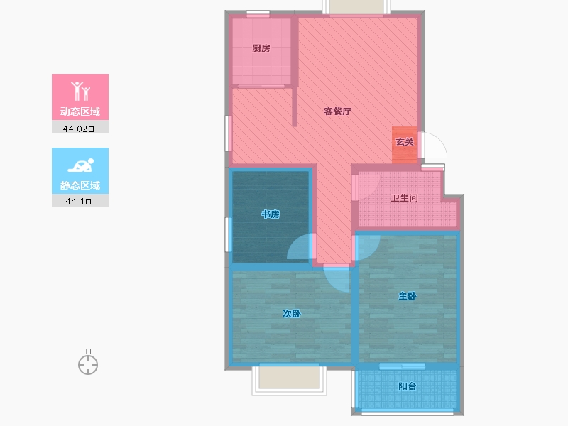 山西省-运城市-学府名都-76.31-户型库-动静分区