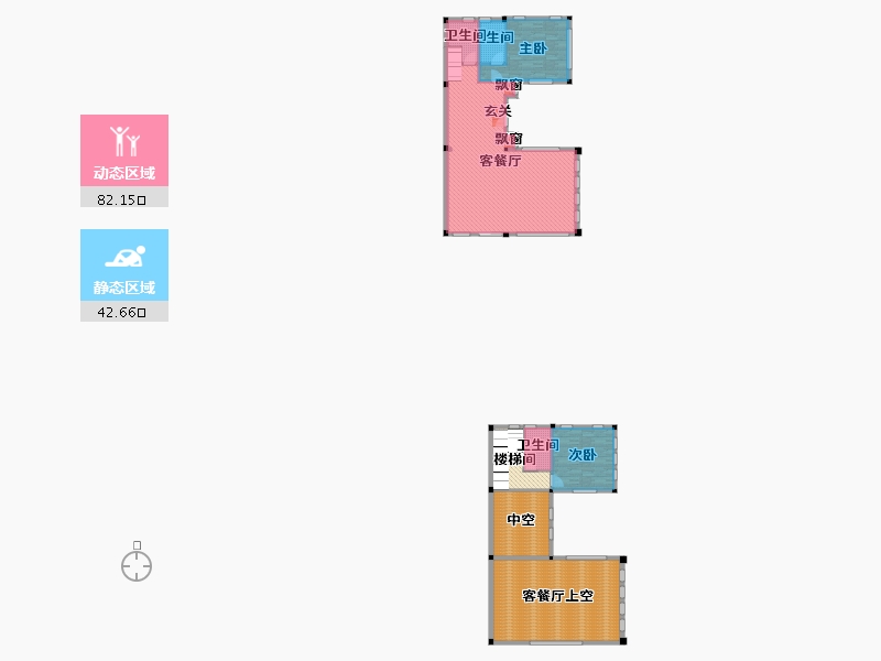 贵州省-黔南布依族苗族自治州-碧桂园天麓1号-185.91-户型库-动静分区