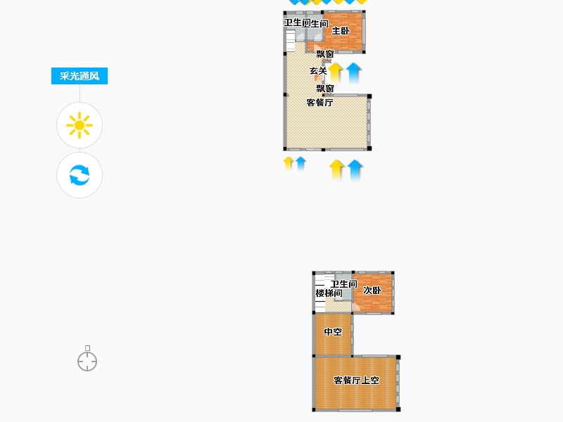 贵州省-黔南布依族苗族自治州-碧桂园天麓1号-185.91-户型库-采光通风