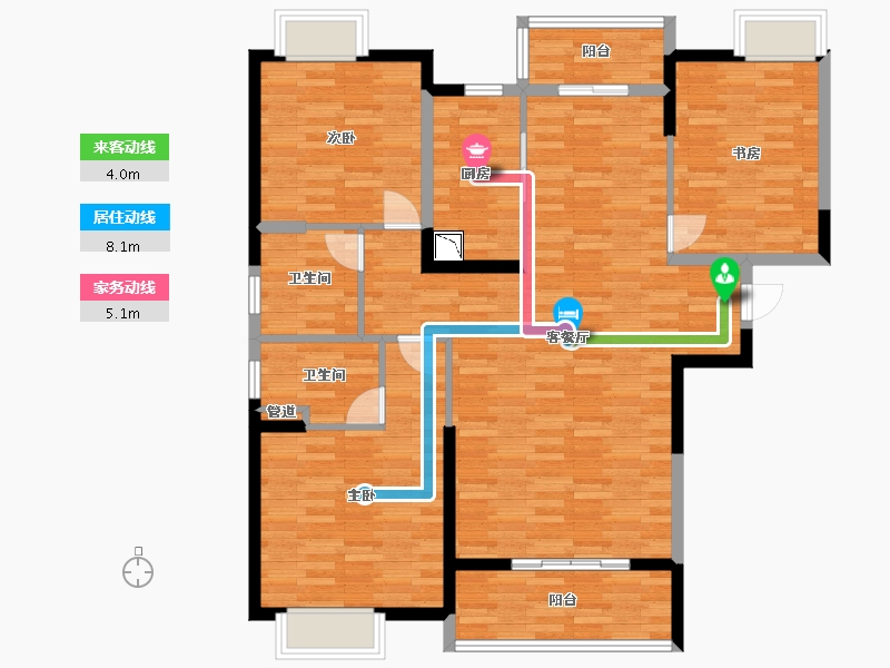 湖北省-武汉市-保利城-116.36-户型库-动静线