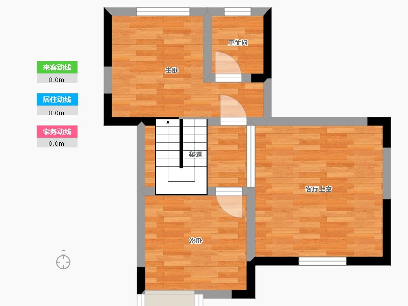 重庆-重庆市-中建湖山印象-43.36-户型库-动静线