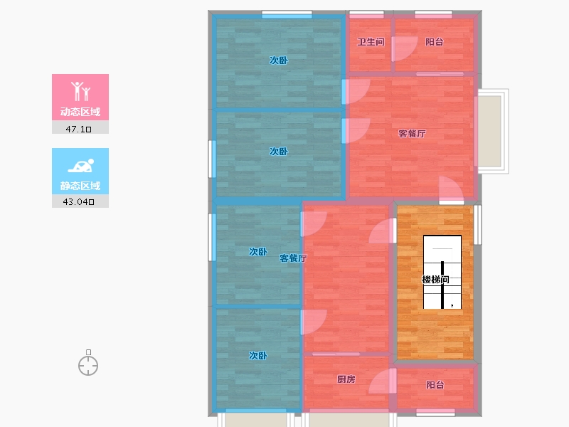 广东省-惠州市-自建-92.41-户型库-动静分区