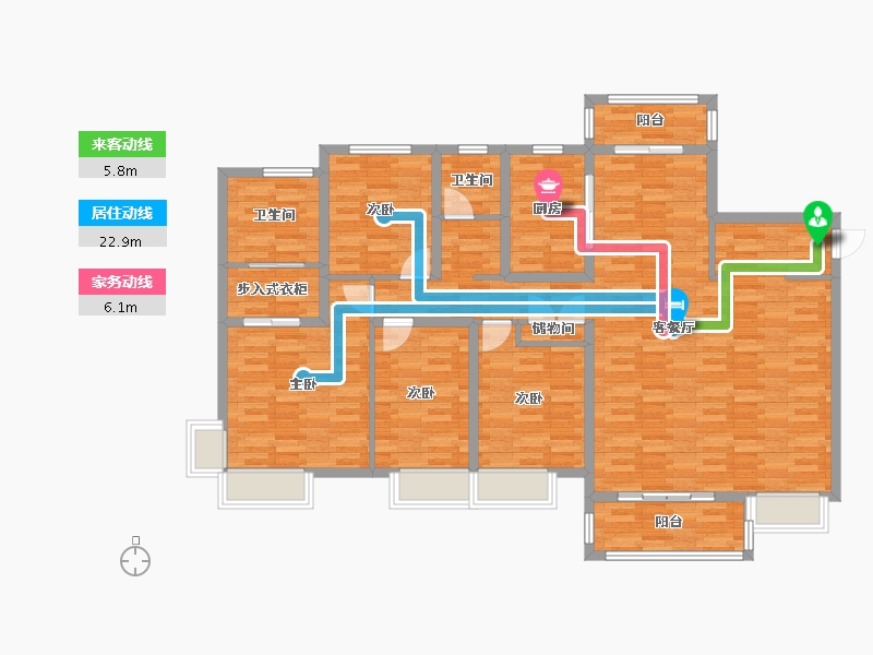 云南省-昆明市-金地・悦天下-131.27-户型库-动静线