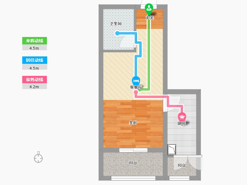 黑龙江省-哈尔滨市-宏泽中央公园-35.00-户型库-动静线