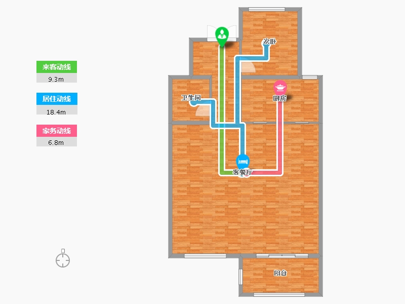 河北省-石家庄市-金辉中央云著-140.00-户型库-动静线