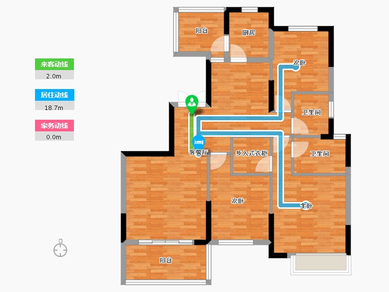 福建省-南平市-建瓯市金桥生态家园-94.23-户型库-动静线