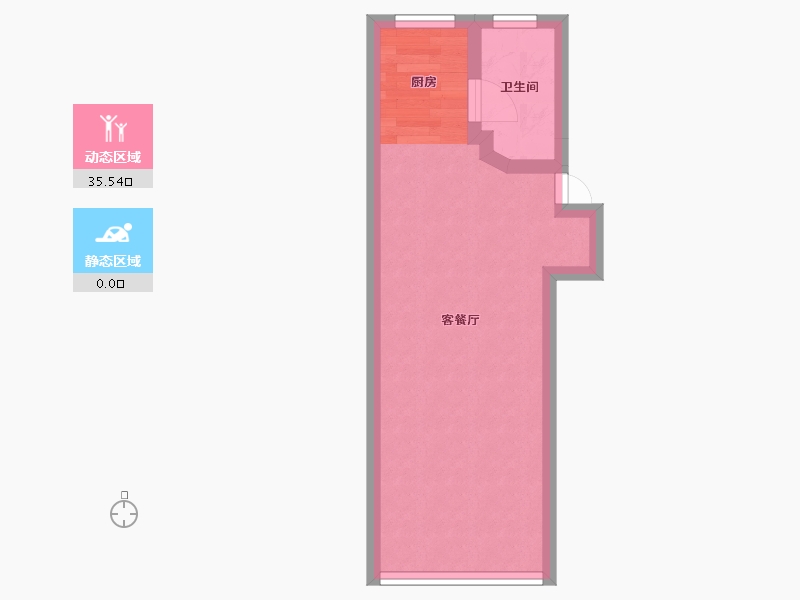 上海-上海市-保德路425弄-31.52-户型库-动静分区