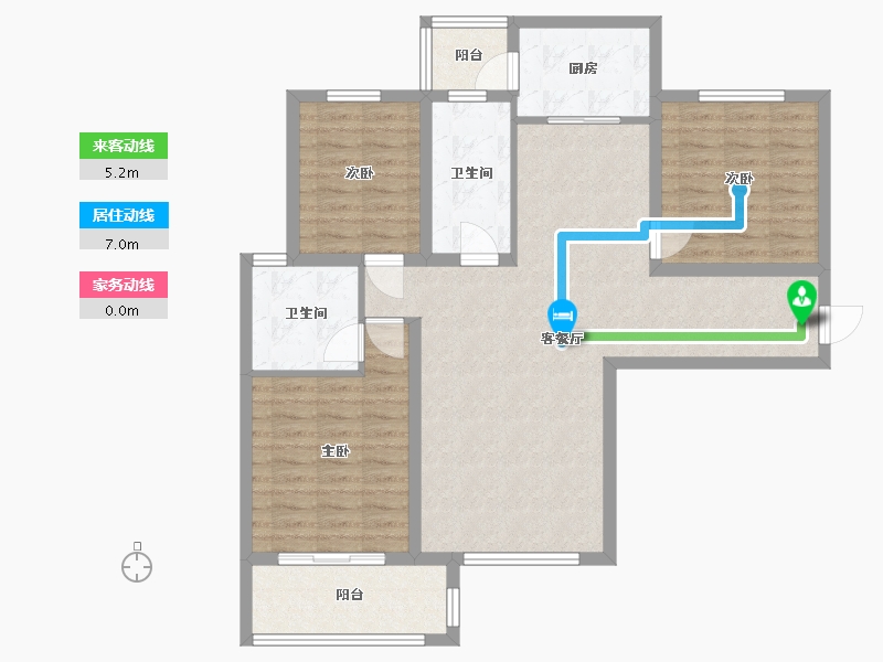 河北省-保定市-安新县湿地华城-100.00-户型库-动静线