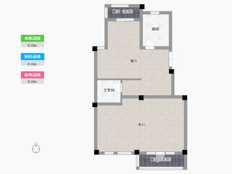 四川省-成都市-万辰柳庄-78.68-户型库-动静线