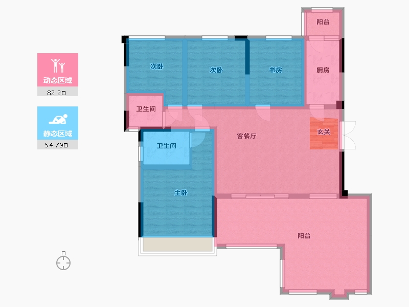 四川省-成都市-天府金融港-122.36-户型库-动静分区