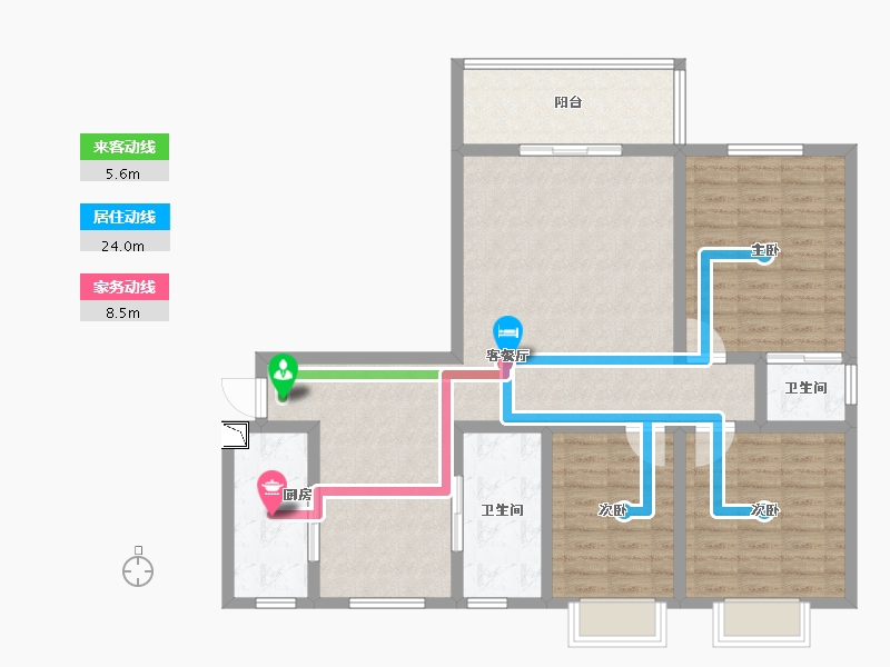 湖北省-十堰市-西关街-110.00-户型库-动静线