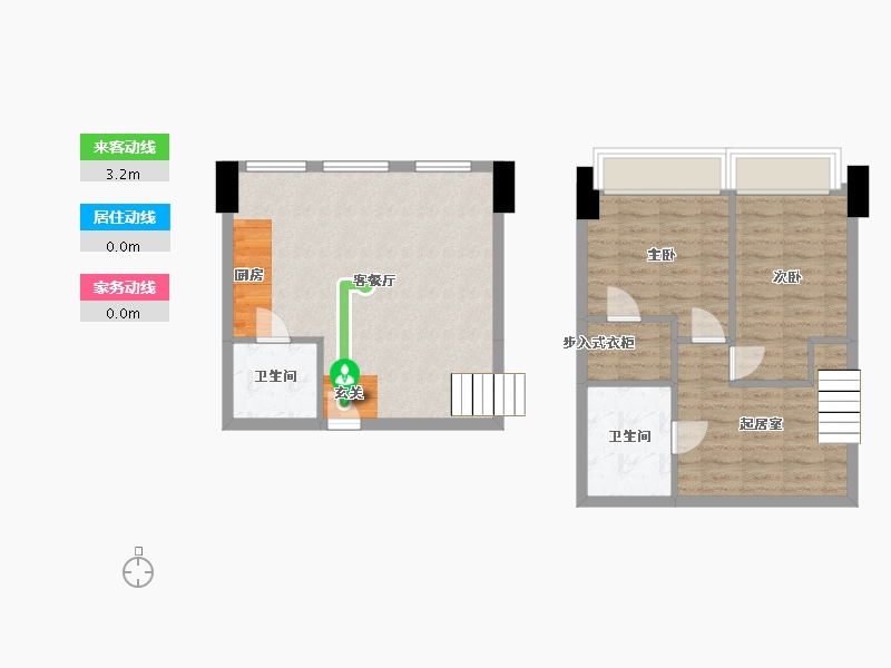 湖北省-武汉市-自贸环球公馆-75.31-户型库-动静线