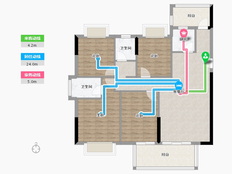 福建省-南平市-富金湖-101.99-户型库-动静线