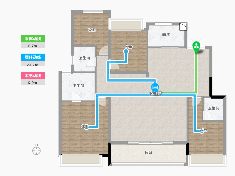 江苏省-盐城市-新城-133.85-户型库-动静线