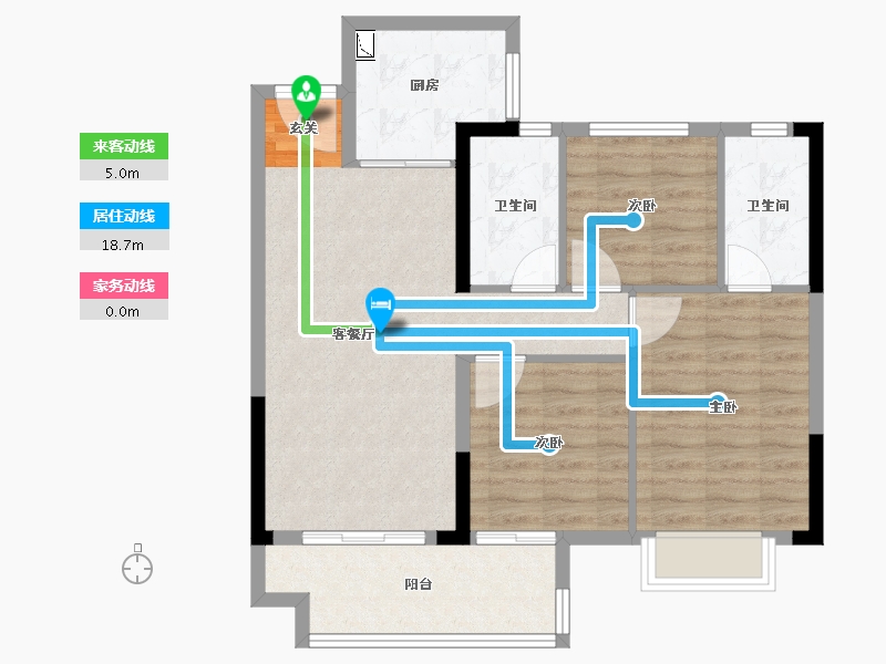 江西省-赣州市-嘉福・樾府-79.20-户型库-动静线