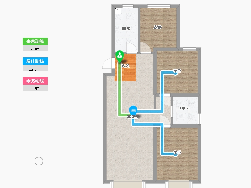 天津-天津市-中国铁建西派国印・禧阙-80.00-户型库-动静线