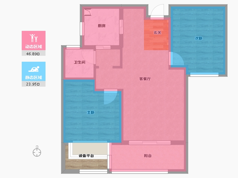 河北省-石家庄市-翰林甲地-66.25-户型库-动静分区