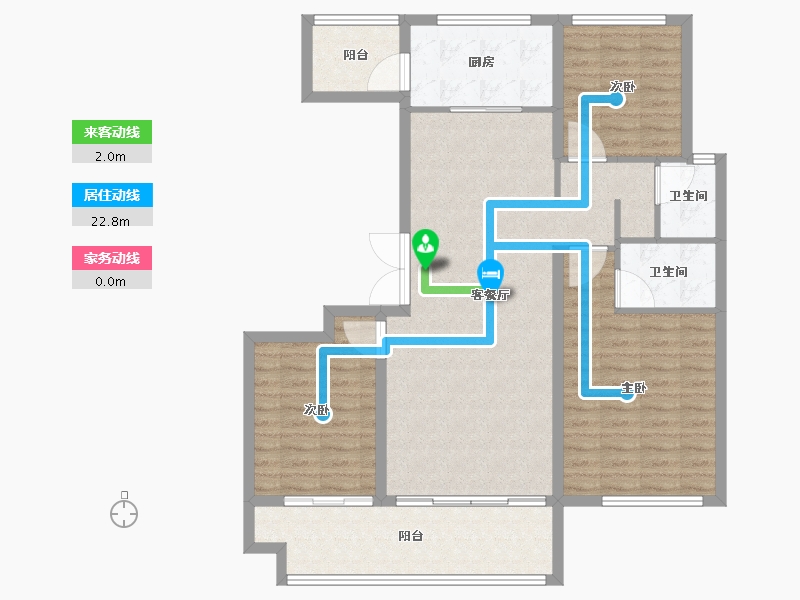 山东省-临沂市-城开上府-109.00-户型库-动静线