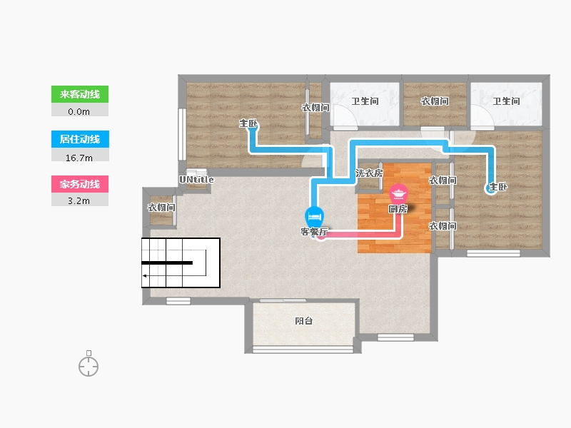 Florida-Broward-Crystal Pointe Apartments-83.19-户型库-动静线