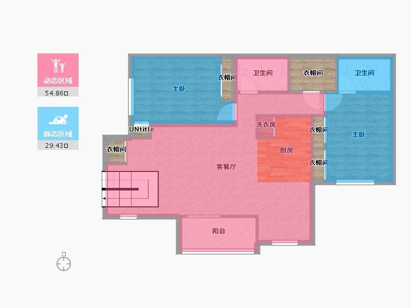 Florida-Broward-Crystal Pointe Apartments-83.19-户型库-动静分区