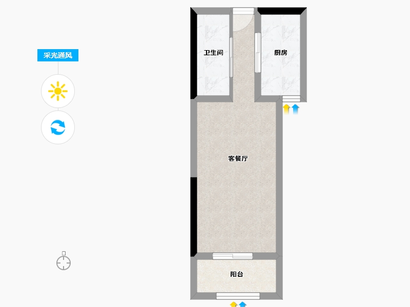 广东省-惠州市-雅德名居-32.48-户型库-采光通风